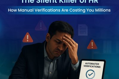 The Silent Killer of HR: How Manual Verifications Are Costing You Millions